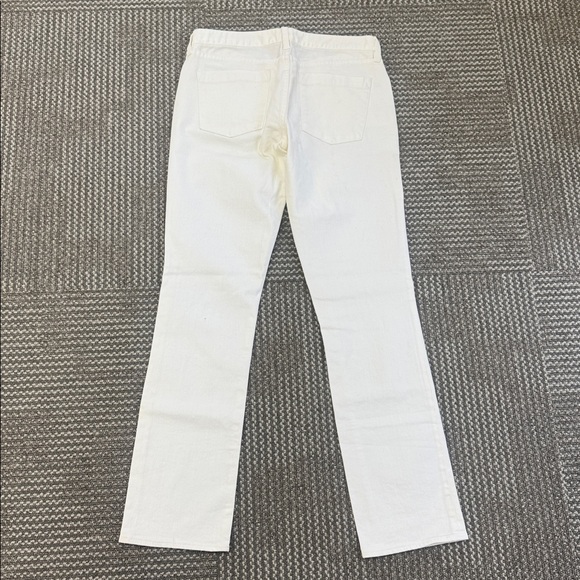 J. Crew Matchstick Straight White Jeans, size 29 - Picture 9 of 9